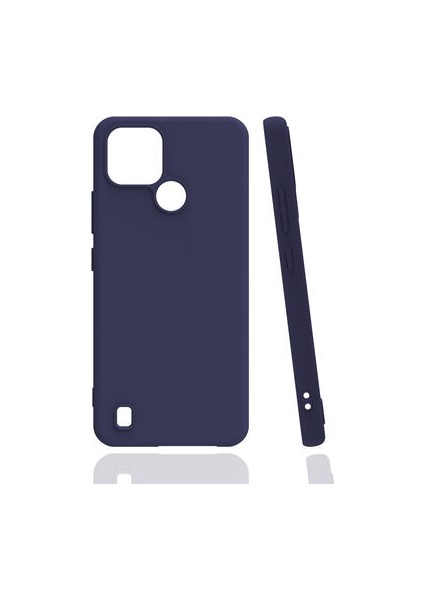 Realme C21 Soft Yapılı ve Esnek Şık Biye Silikon Kılıf