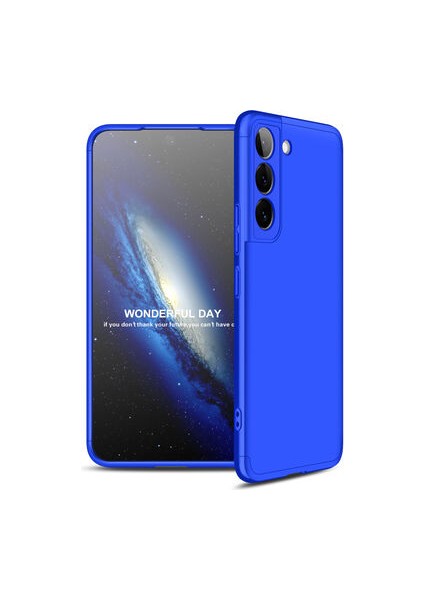 Samsung Galaxy S22 3 Parçalı Tam Koruma Şık Astrea Premium Sert Kılıf