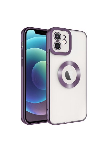 iPhone 12 Şık Tasarımlı ve Parlak Omega Premium Silikon Kılıf