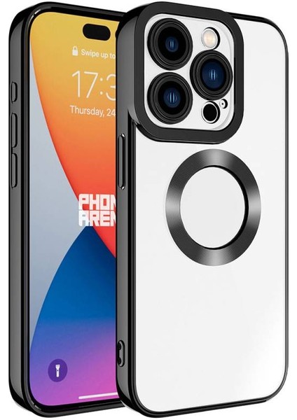 iPhone 15 Pro Max Şık Tasarımlı ve Parlak Omega Premium Silikon Kılıf