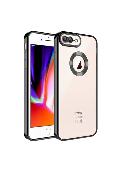 iPhone 8 Plus Şık Tasarımlı ve Parlak Omega Premium Silikon Kılıf