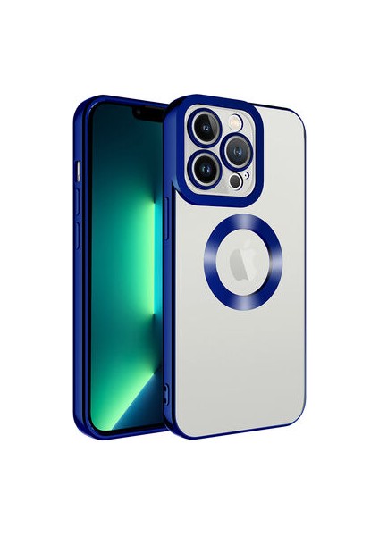 iPhone 13 Pro Max Şık Tasarımlı ve Parlak Omega Premium Silikon Kılıf