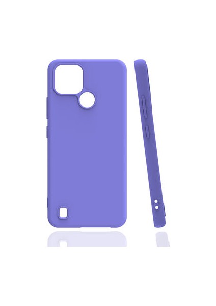 Realme C21 Kılıf Esnek ve Soft Jazz Premium Silikon Kılıf