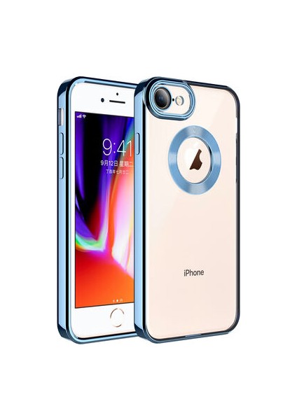 iPhone Se 2022 Şık Tasarımlı ve Parlak Omega Premium Silikon Kılıf