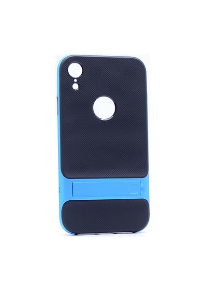 iPhone Xr Şık Tasarımlı Standlı Verus Silikon Kılıf Verus