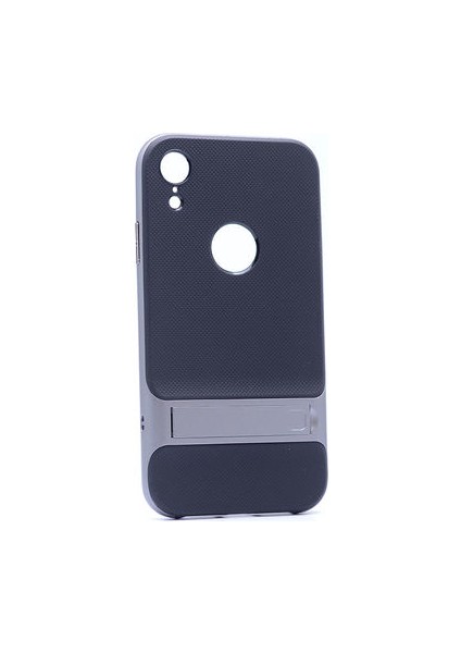 iPhone Xr Şık Tasarımlı Standlı Verus Silikon Kılıf Verus