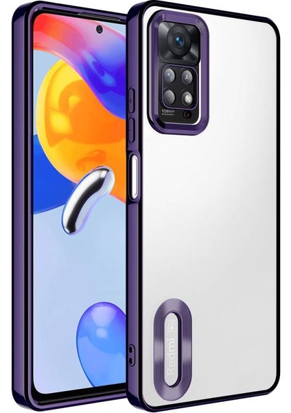 Redmi Note 12 Pro 4g Şık Tasarımlı ve Parlak Omega Premium Silikon Kılıf