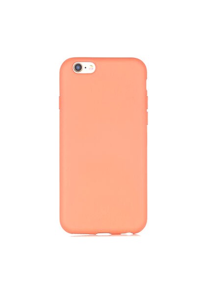 iPhone 6 Içi Kadife Dolgulu Şık Candy Lansman Silikon Kılıf