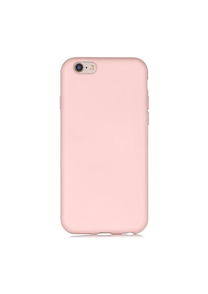 iPhone 6s Içi Kadife Dolgulu Şık Candy Lansman Silikon Kılıf