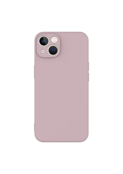 iPhone 13 Mini Içi Kadife Dolgulu Şık Candy Lansman Silikon Kılıf