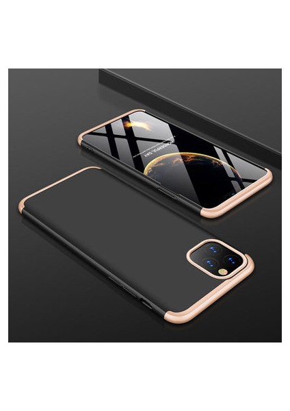 iPhone 11 Pro 3 Parçalı Tam Koruma Şık Astrea Premium Sert Kılıf