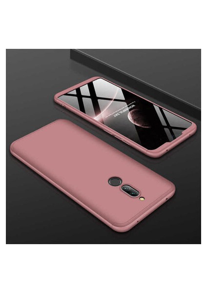 Redmi 8 3 Parçalı Tam Koruma Şık Astrea Premium Sert Kılıf