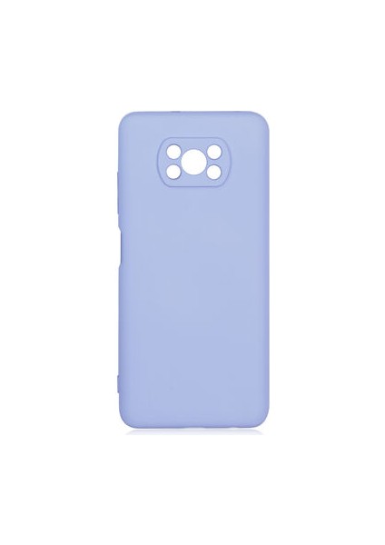 Poco X3 Pro Içi Kadife Dolgulu Şık Candy Lansman Silikon Kılıf