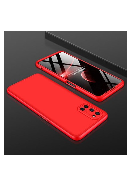 Oppo A72 Kılıf Altı ve Üstü Sökülebilir Sert Bossy Premium Kapak