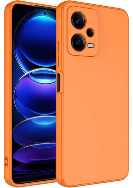 Redmi Note 12 Pro 5g Içi Kadife Dolgulu Şık Candy Lansman Silikon Kılıf