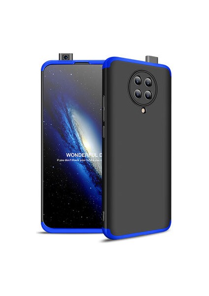 Redmi K30 Pro 3 Parçalı Tam Koruma Şık Astrea Premium Sert Kılıf