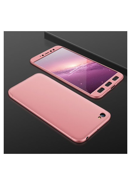 Redmi Y1 Lite Kılıf Altı ve Üstü Sökülebilir Sert Bossy Premium Kapak