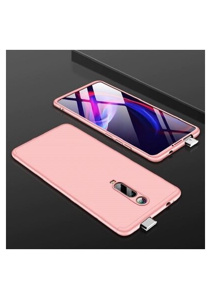 Xiaomi Mi 9t 3 Parçalı Tam Koruma Şık Astrea Premium Sert Kılıf