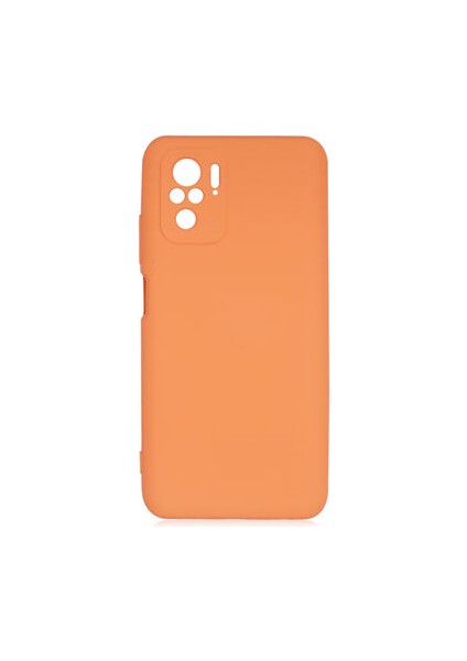 Redmi Note 10S Içi Kadife Dolgulu Şık Candy Lansman Silikon Kılıf