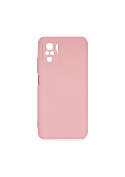 Redmi Note 10 Içi Kadife Dolgulu Şık Candy Lansman Silikon Kılıf