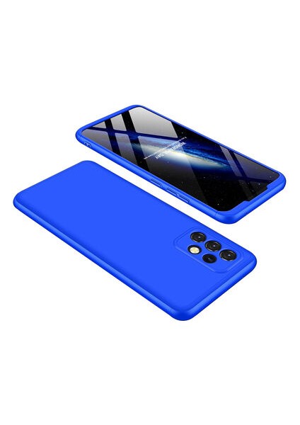 Galaxy A32 4G Kılıf 3 Parçalı Tam Koruma Şık Trivex Premium Sert Kapak