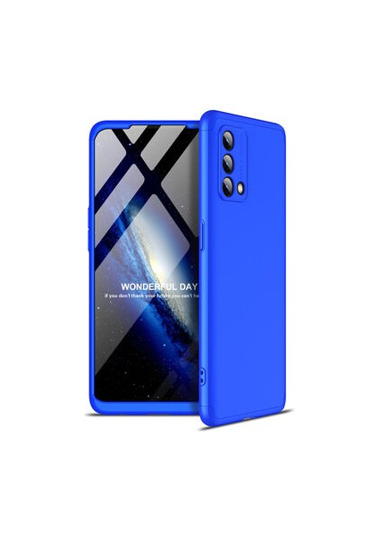 Oppo A74 4g 3 Parçalı Tam Koruma Şık Astrea Premium Sert Kılıf