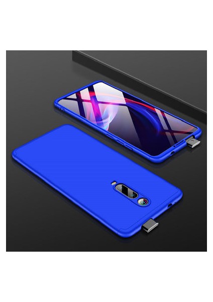 Xiaomi Mi 9t 3 Parçalı Tam Koruma Şık Astrea Premium Sert Kılıf