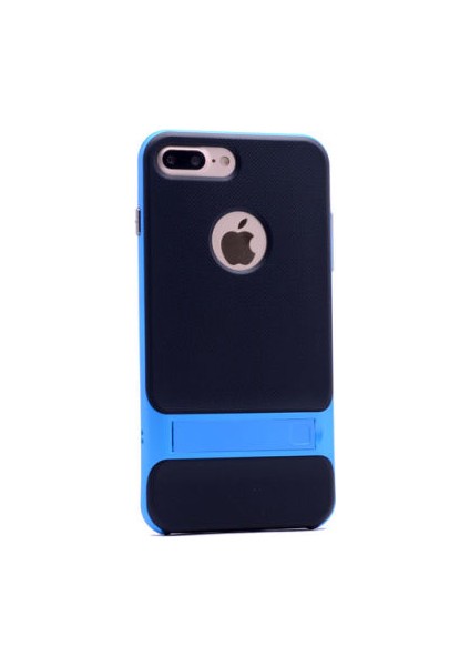 iPhone 7 Plus Şık Tasarımlı Standlı Verus Silikon Kılıf Verus