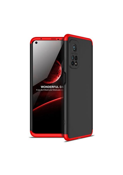 Xiaomi Mi 10T 5g 3 Parçalı Tam Koruma Şık Astrea Premium Sert Kılıf