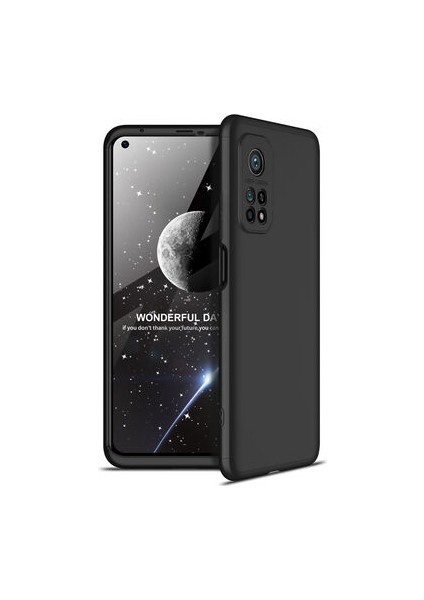 Xiaomi Mi 10T 5G Kılıf 3 Parçalı Tam Koruma Şık Trivex Premium Sert Kapak