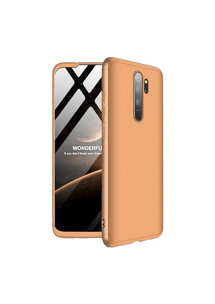 Redmi Note 8 Pro 3 Parçalı Tam Koruma Şık Astrea Premium Sert Kılıf