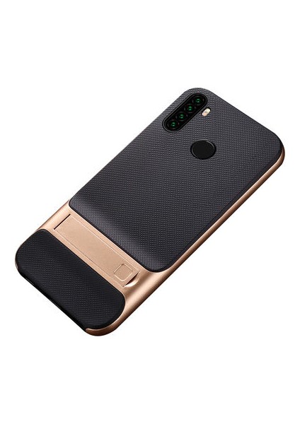 Redmi Note 8 Şık Tasarımlı Standlı Verus Silikon Kılıf Verus