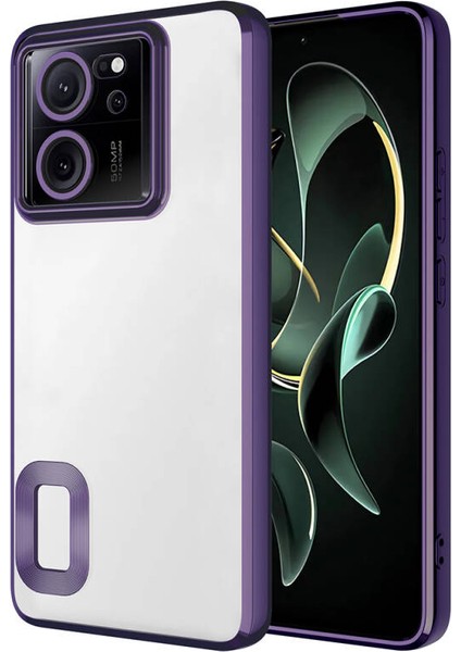 Xiaomi Mi 13T Şık Tasarımlı ve Parlak Omega Premium Silikon Kılıf