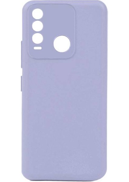 Tecno Spark 8T Kılıf Mat ve Yumuşak Yapılı Şık Esnek Flexo Premium Kapak