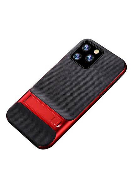 iPhone 11 Pro Şık Tasarımlı Standlı Verus Silikon Kılıf Verus