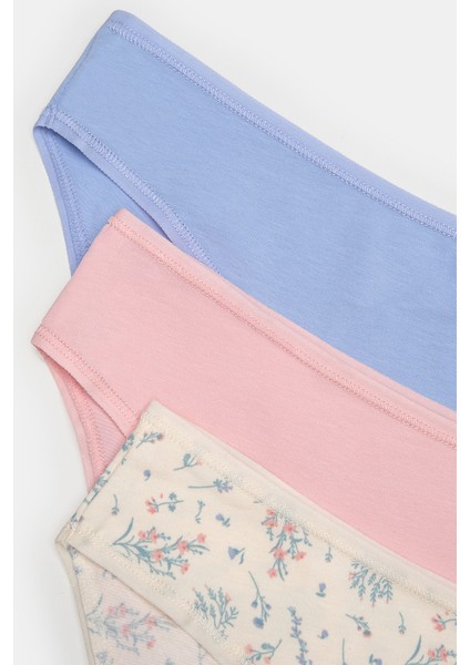 Dried Flower Bouquet Çok Renkli 3lü Slip Külot indirimleri