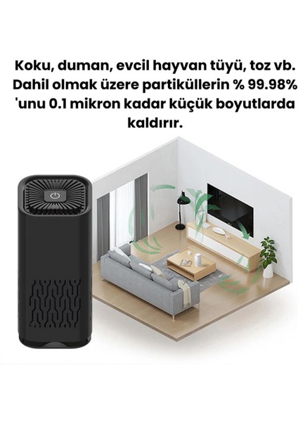 Araba Hava Temizleyici Araç Kötü Koku Önleyici Air Purifier Araba Ev Ofis Hava Temizleyici