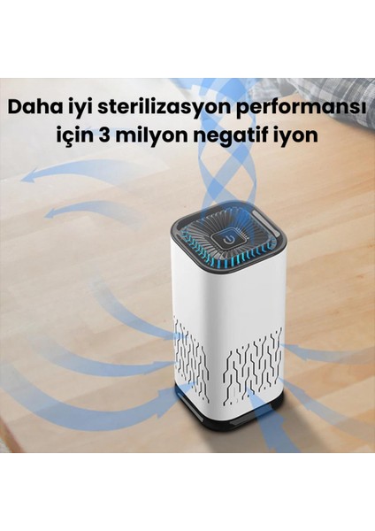 Araba Hava Temizleyici Araç Kötü Koku Önleyici Air Purifier Araba Ev Ofis Hava Temizleyici