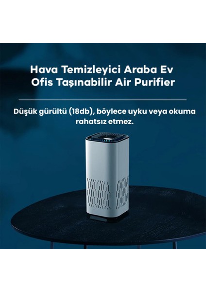 Araba Hava Temizleyici Araç Kötü Koku Önleyici Air Purifier Araba Ev Ofis Hava Temizleyici