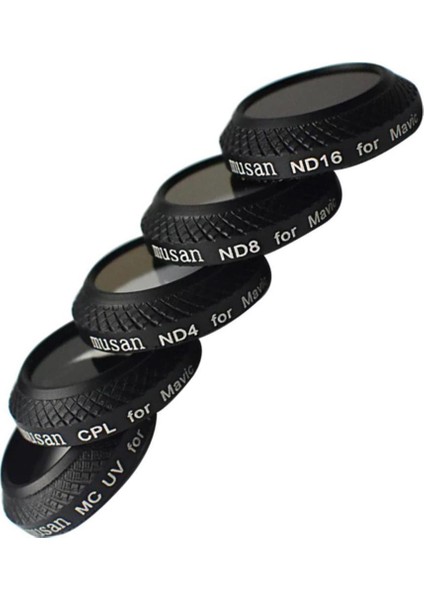 Djı Mavic Pro Lens Filtre 5 Li Set Uv Cpl Nd4 Nd8 ND16