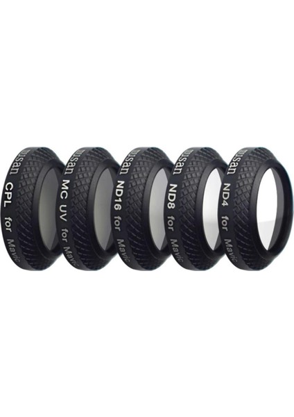 Djı Mavic Pro Lens Filtre 5 Li Set Uv Cpl Nd4 Nd8 ND16