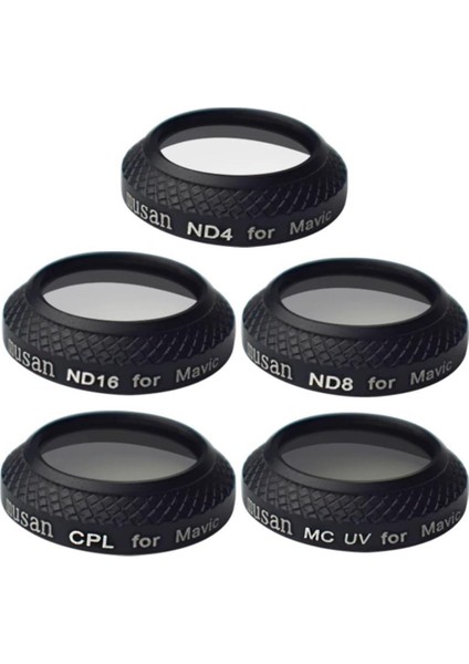 Djı Mavic Pro Lens Filtre 5 Li Set Uv Cpl Nd4 Nd8 ND16