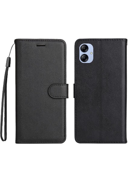 Samsung Galaxy A04E Iş Cüzdan Telefon Kılıfı Için Flip Case Klasik Katı (Yurt Dışından)