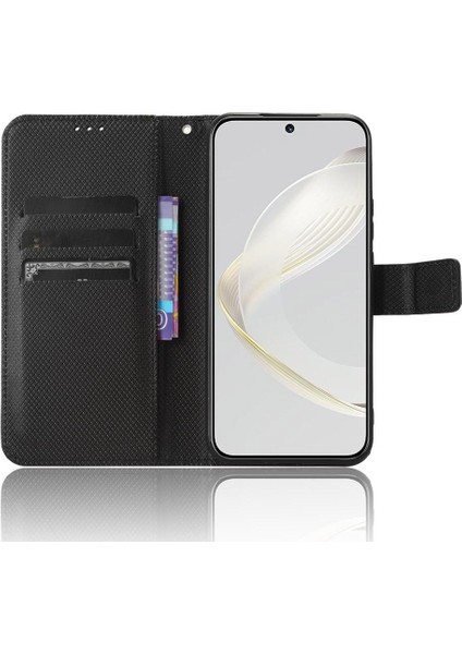Huawei Nova 11 Için Kılıf Kickstand Kapak Manyetik Cüzdan Kart Tutucu (Yurt Dışından) modelleri