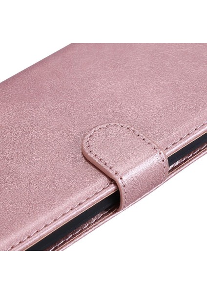 Iphone 15 Için Flip Case Artı Klasik Düz Renk Iş Cüzdan Telefon (Yurt Dışından)