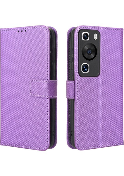 Huawei Için Kılıf P60/P60 Pro Kapak Kickstand Manyetik Cüzdan Kart Tutucu (Yurt Dışından) fırsatları