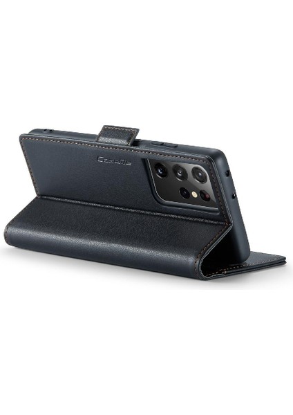 Samsung Galaxy S21 Ultra Kickstand Cüzdan Kılıf Darbeye Dayanıklı (Yurt Dışından) indirimleri
