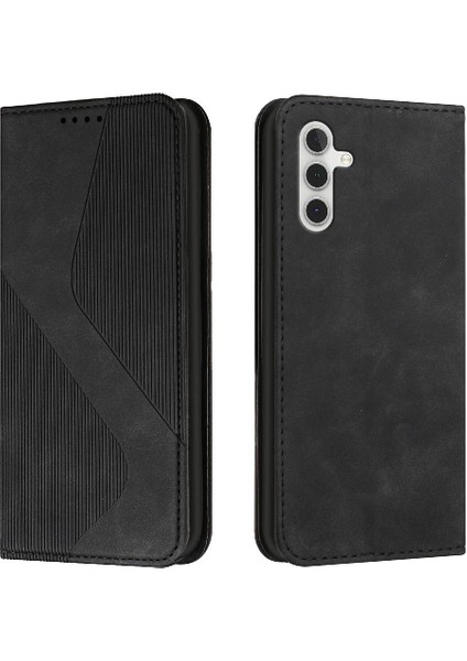 Samsung Galaxy A05S Için Kılıf Kart Yuvaları Tutucu Pu Deri Manyetik Cüzdan (Yurt Dışından)