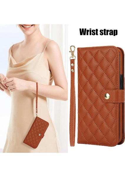 Samsung Galaxy S22 Artı Crossbody Tarzı 5 Kart Yuvaları Standı (Yurt Dışından)