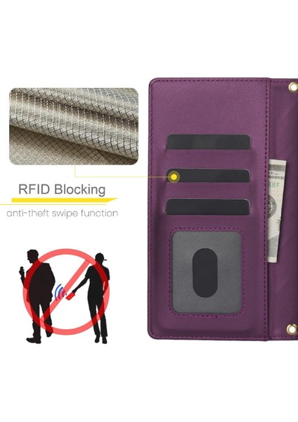 Samsung Galaxy S23 Ultra Standı Fonksiyonu ile Crossbody Tarzı 5 (Yurt Dışından) modelleri